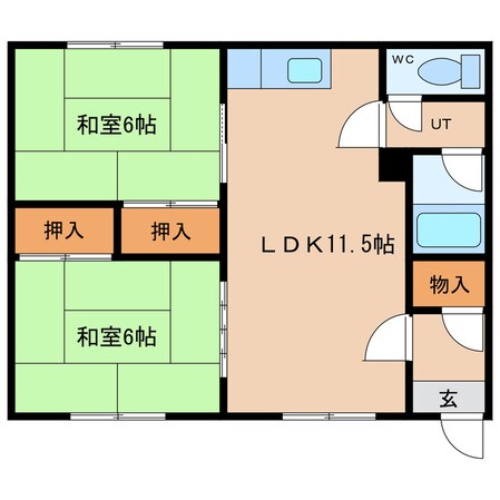 ロイヤルマンションの物件間取画像